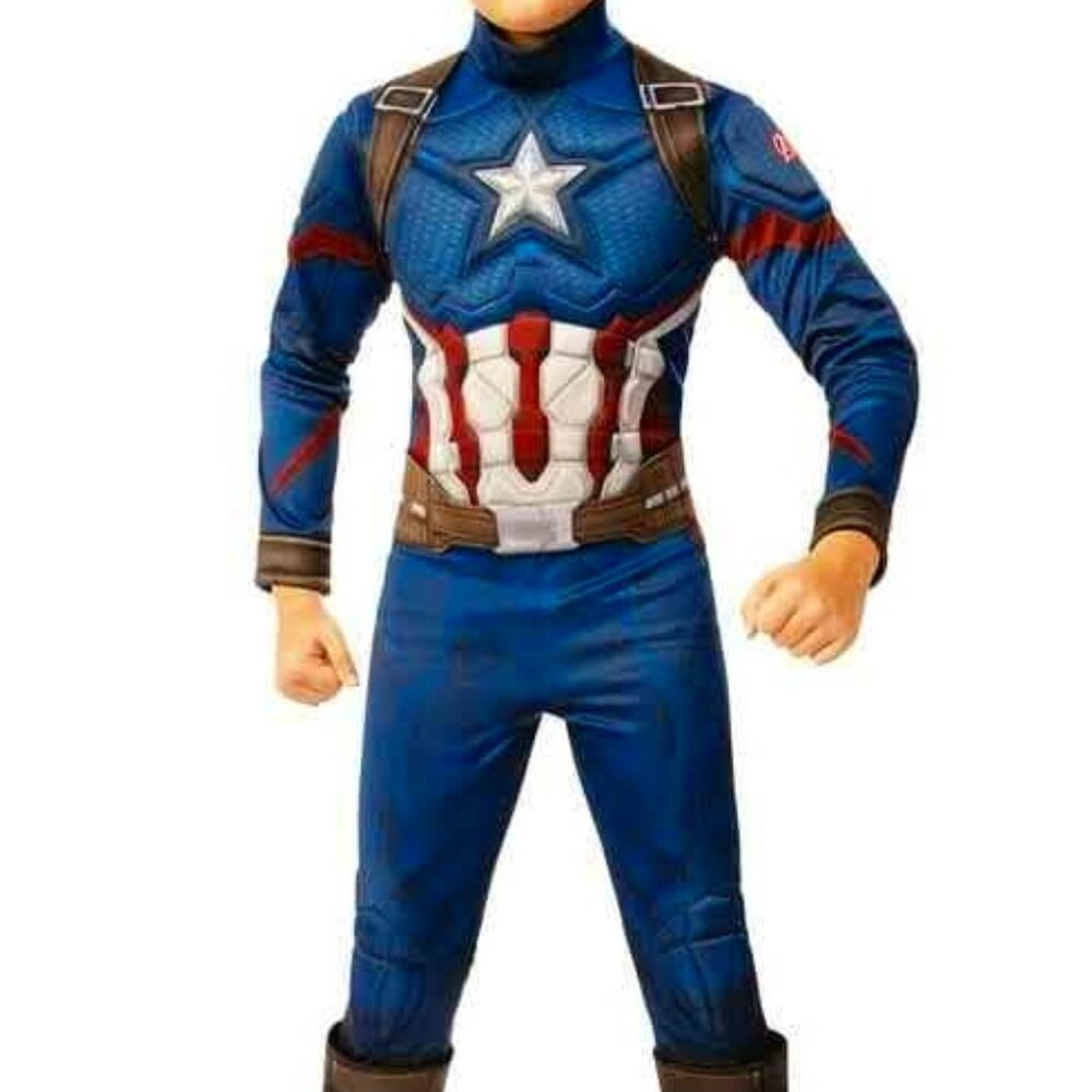 Officially Licensed Avengers: Endgame Deluxe Captain America costume 3T-4T